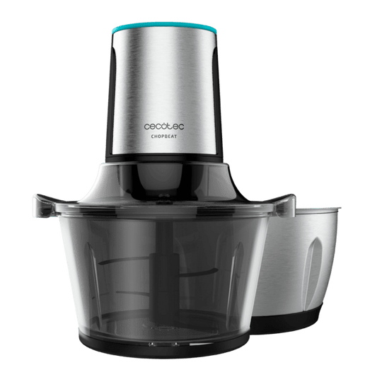 🟢ChopBeat 1500 Cecotec. Picadora de Carne y Verduras Eléctrica con 600 W.